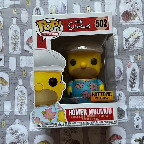 Funko pop homer muumuu hot topic exclusive - Picture 1 of 7
